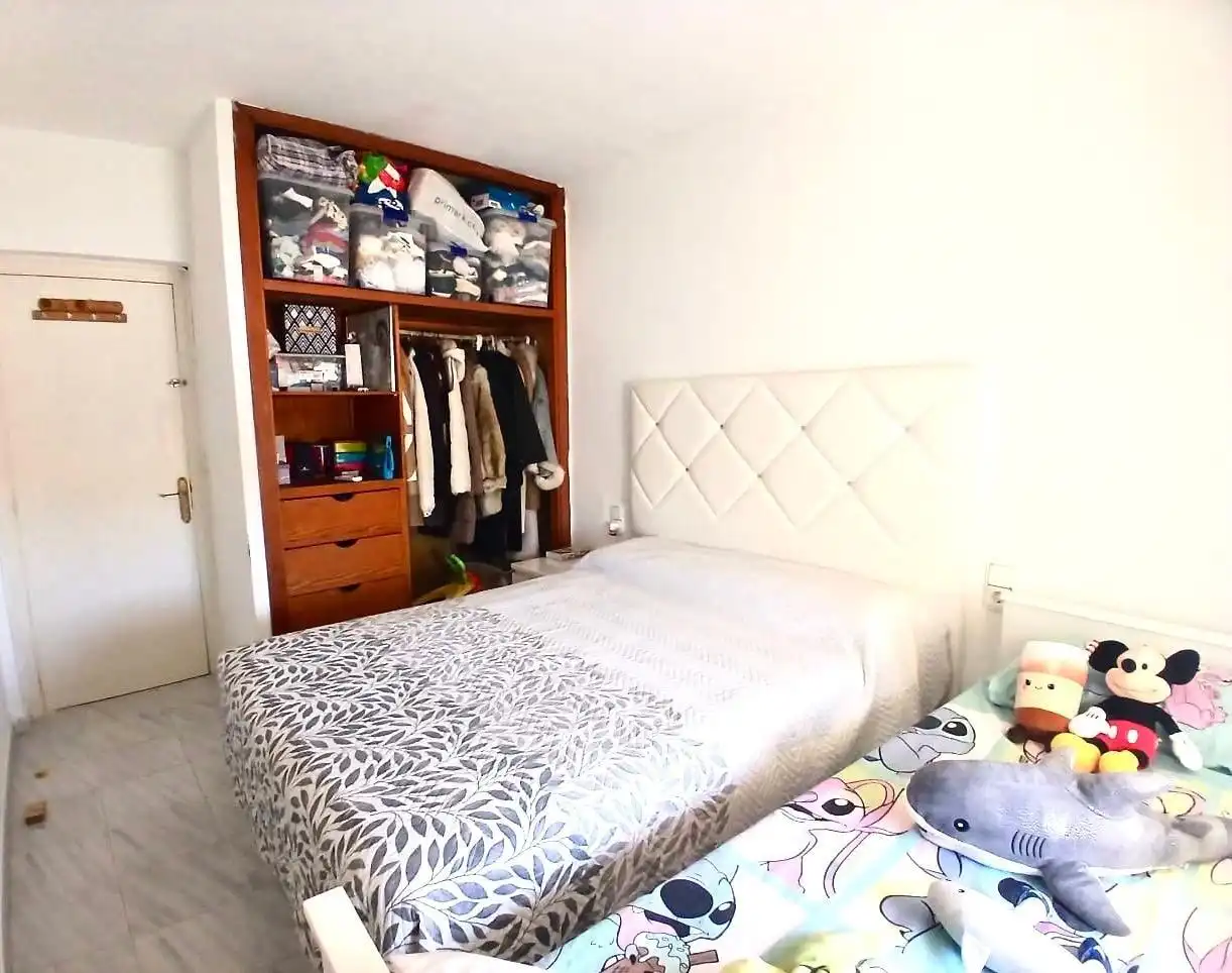 Bedroom of Flat for sale in  Palma de Mallorca  with Air Conditioner and Balcony