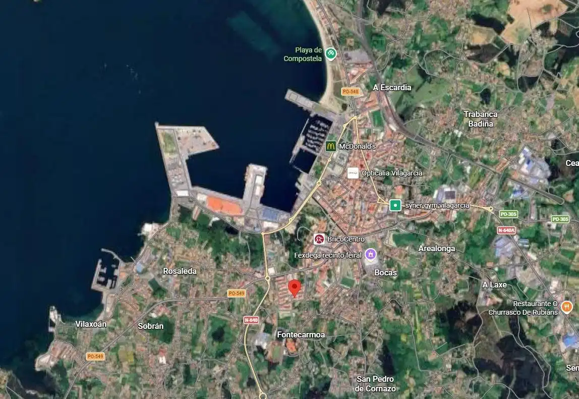 Piso en venta en Vilagarcía de Arousa