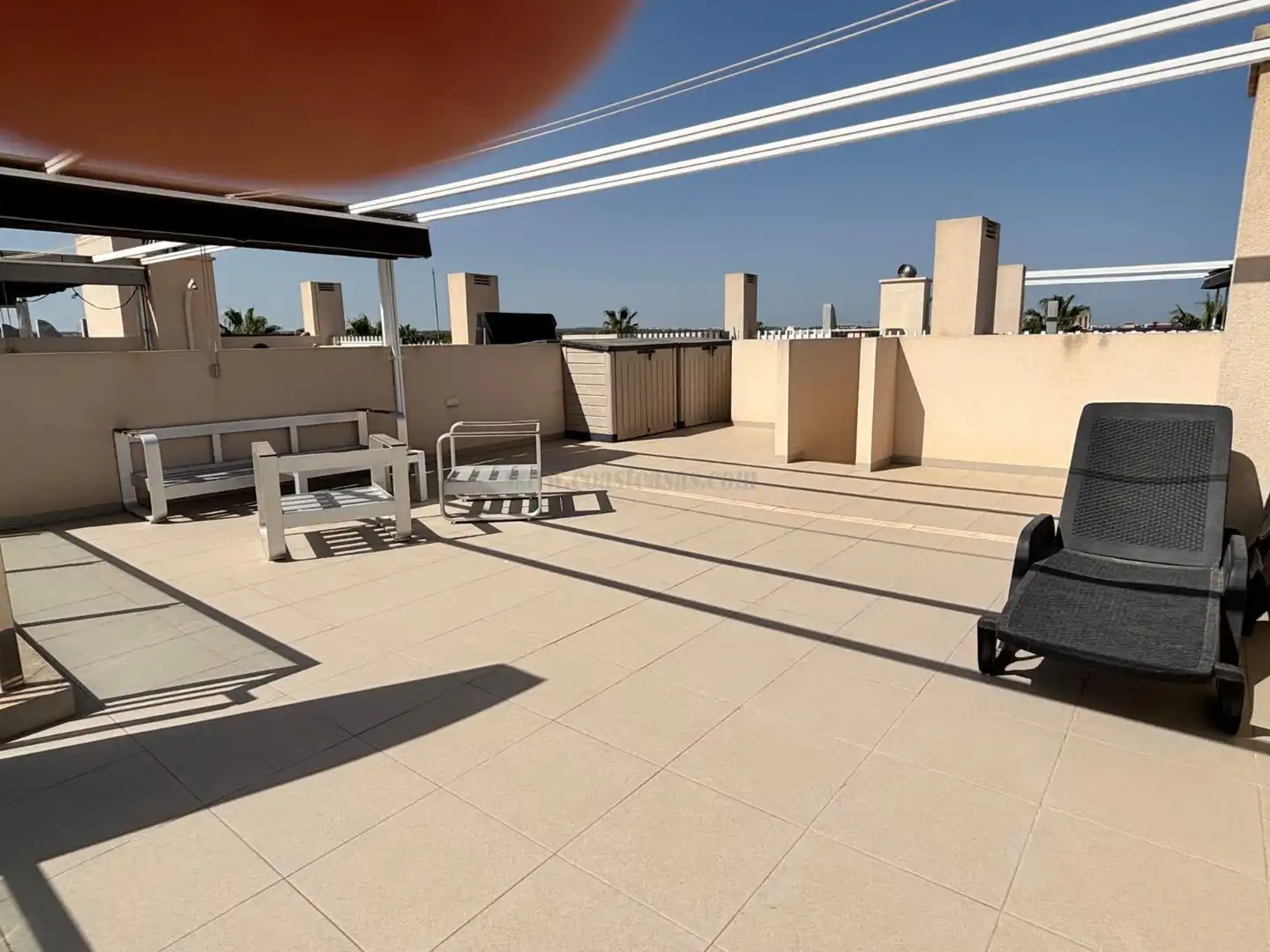 Terrassa de Apartament en venda en Pilar de la Horadada amb Aire condicionat, Calefacció i Moblat