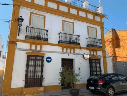 Exterior view of House or chalet for sale in Peñaflor  with Air Conditioner, Private garden and Furnished