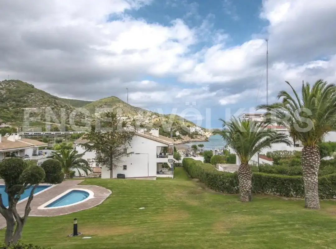Exterior view of Flat for rent in Sitges  with Air Conditioner, Heating and Parquet flooring