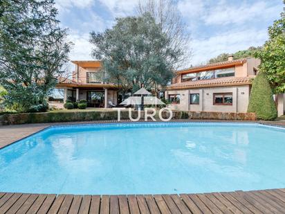 Vista exterior de Casa o xalet en venda en Girona Capital amb Calefacció