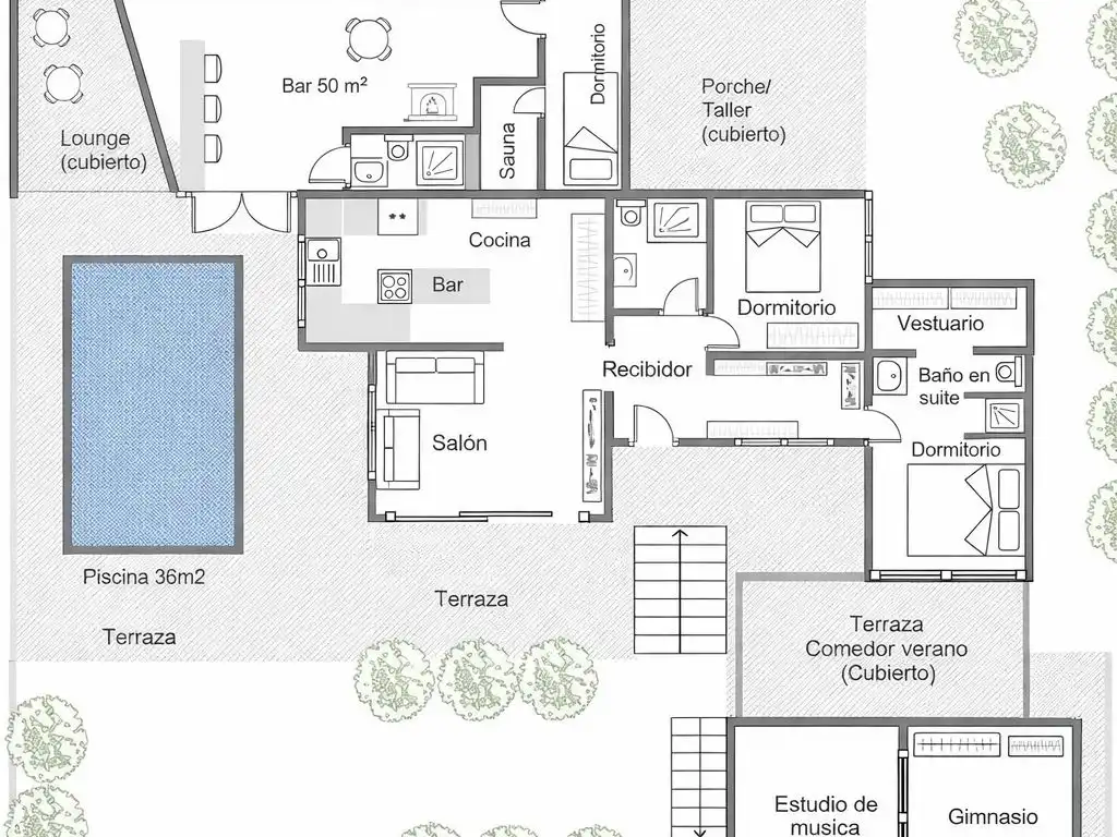 Villa mit Pool zum Verkauf in Carrer Murcia 9, imagen 8