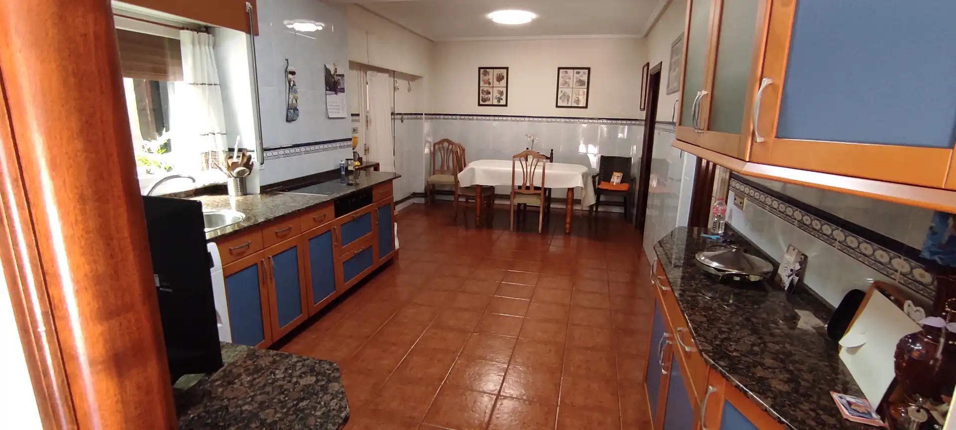 Cuina de Casa o xalet en venda en Valle de Trápaga-Trapagaran amb Calefacció, Parquet i Terrassa
