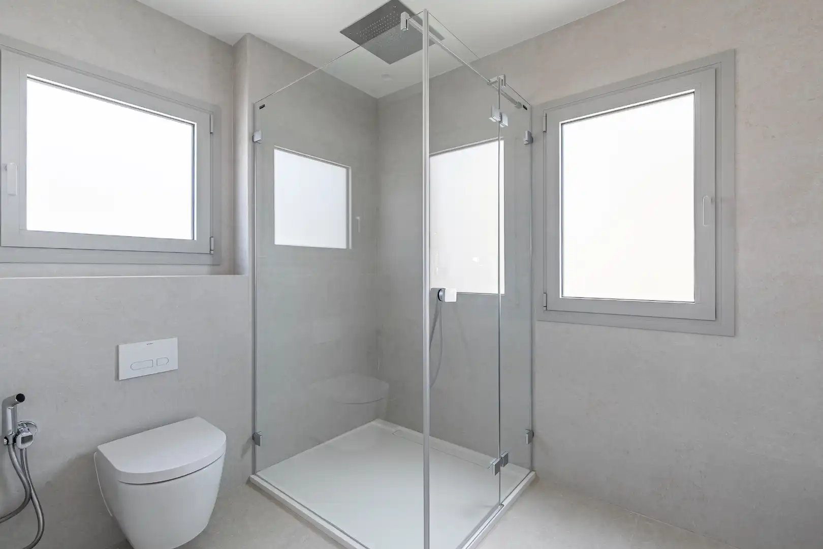 Badezimmer von Haus oder Chalet zum Verkauf in Sitges mit Klimaanlage, Heizung und Privatgarten