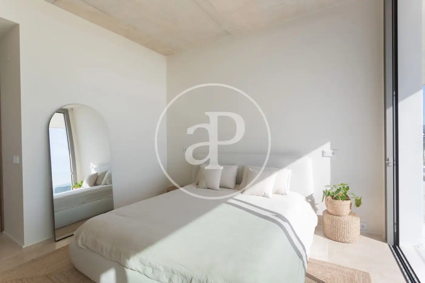 Bedroom of Houses for rent in Sitges  with Air Conditioner, Heating and Private garden