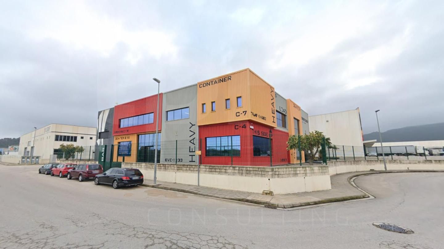 Vista exterior de Nau industrial de lloguer en Xeresa