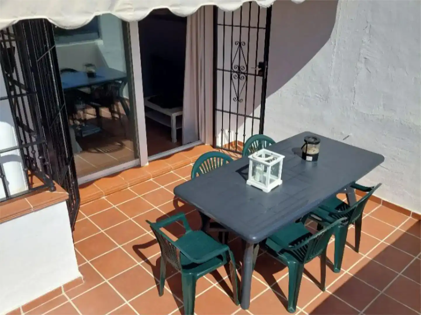Terrace of Flat for rent in Islantilla  with Air Conditioner, Private garden and Storage room
