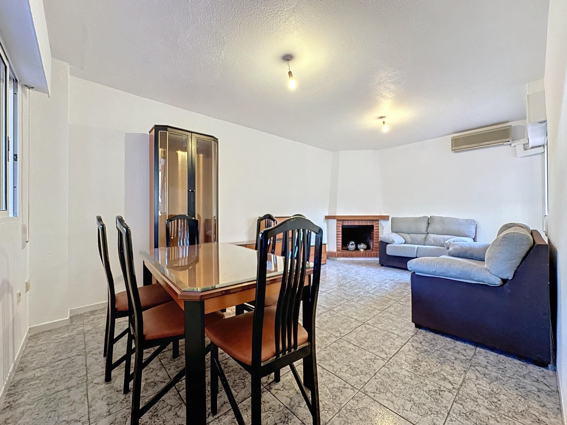 Living room of House or chalet for sale in Roquetas de Mar  with Air Conditioner and Terrace