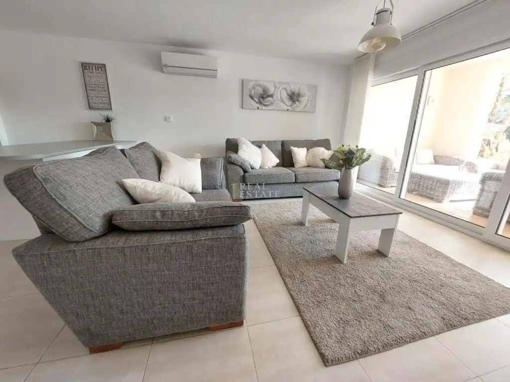 Living room of Houses for sale in L'Alfàs del Pi  with Air Conditioner, Terrace and Storage room