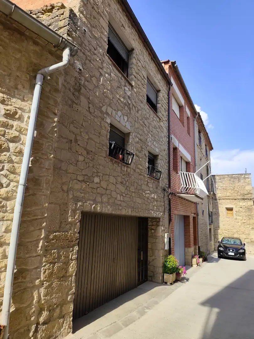 Exterior view of Houses for sale in L'Espluga Calba  with Air Conditioner, Heating and Terrace