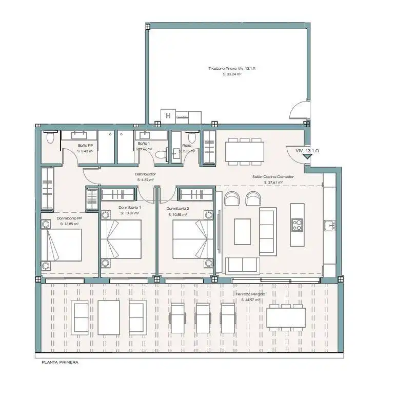 Apartment mit Aufzug zum Verkauf in Benamara - Atalaya, imagen 18