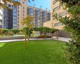 Terrace of Flat to rent in  Madrid Capital  with Air Conditioner, Heating and Private garden