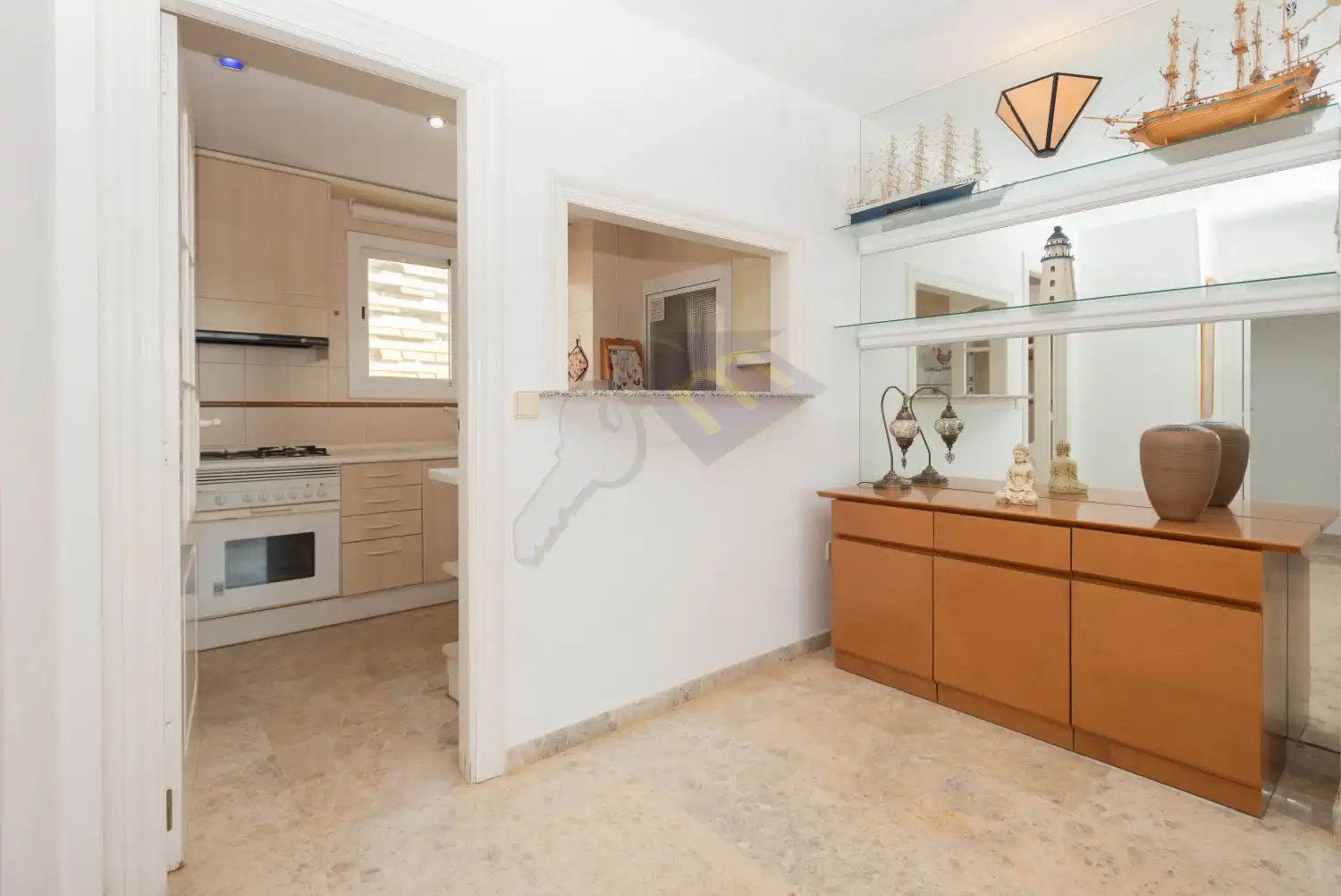 Cuina de Àtic en venda en Calpe / Calp amb Aire condicionat, Calefacció i Terrassa