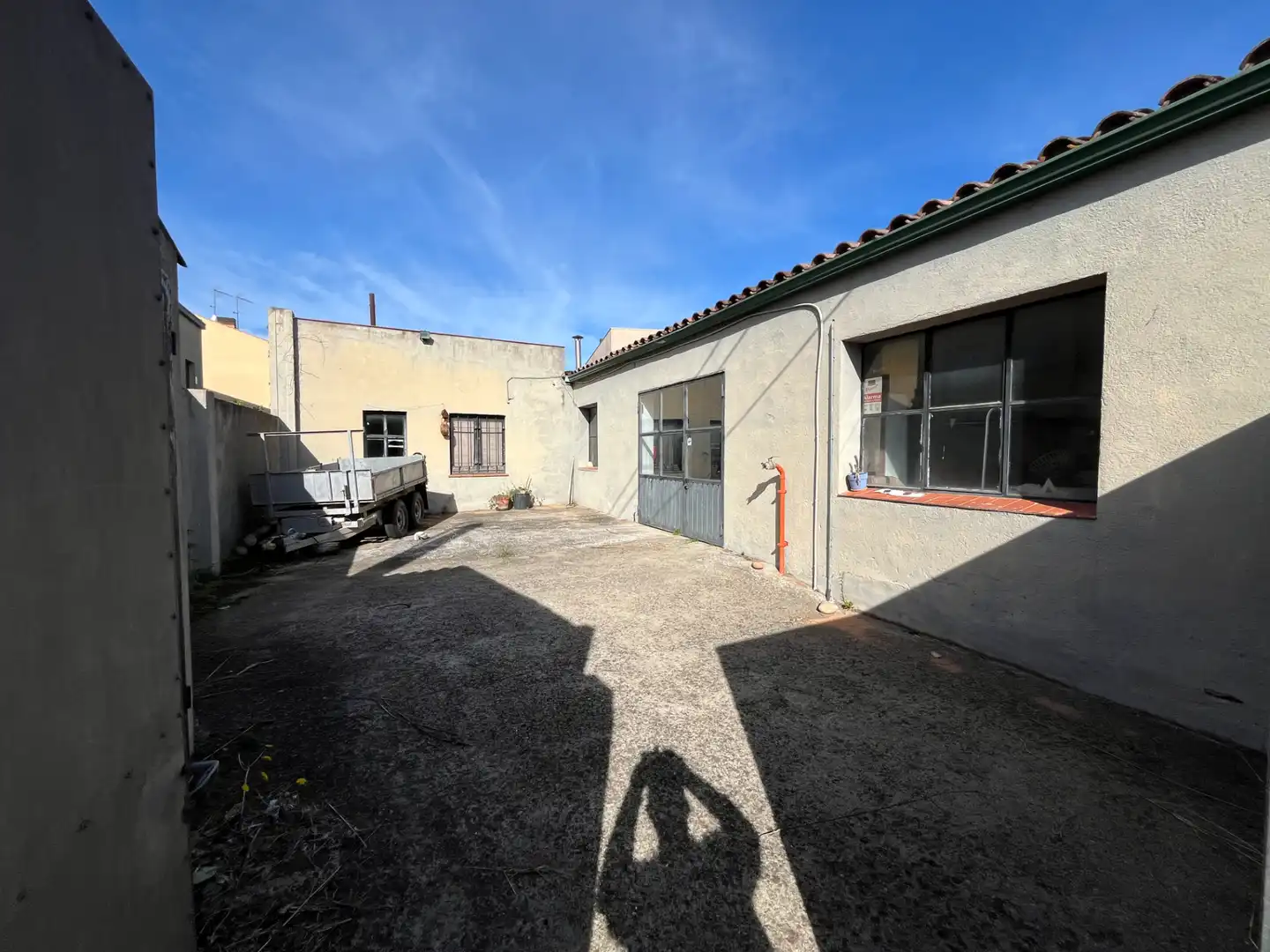 Vista exterior de Nave industrial en venta en Cassà de la Selva
