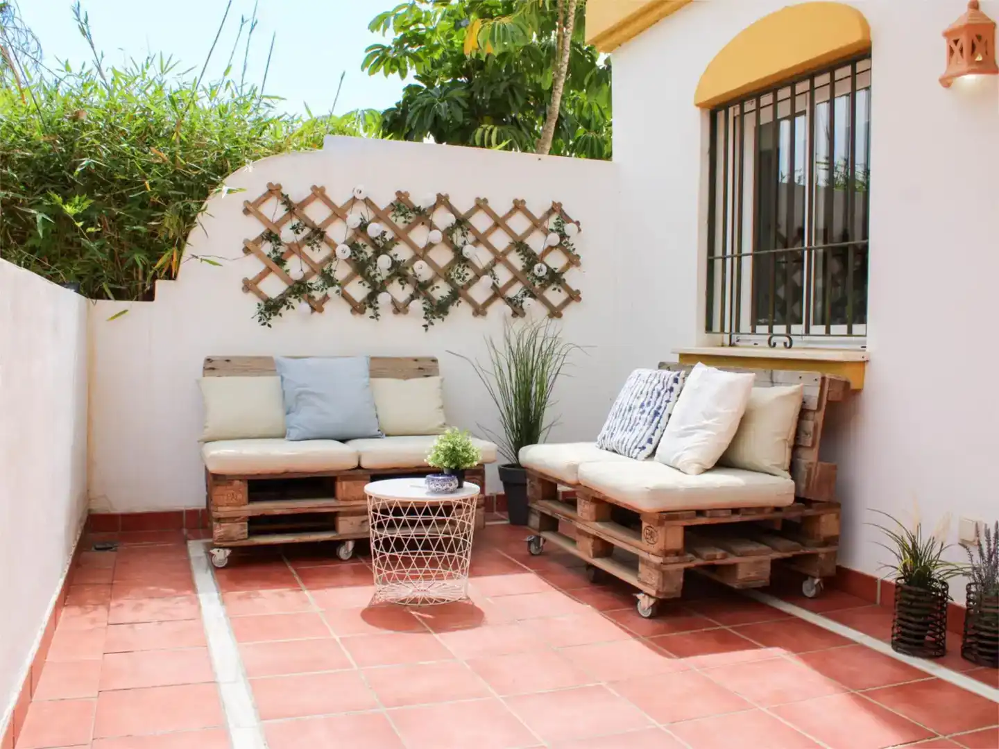 Terrassa de Apartament en venda en Mijas amb Aire condicionat i Piscina