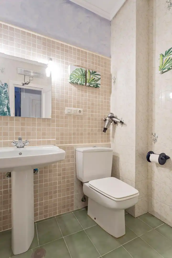 Bathroom of Houses for sale in Roquetas de Mar  with Air Conditioner, Private garden and Terrace