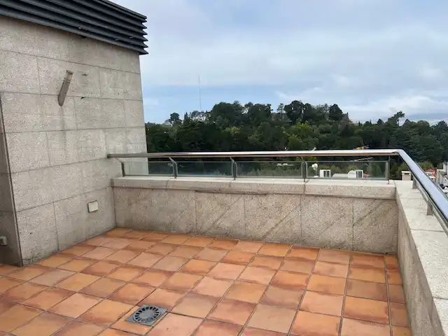 Terraza de Piso de alquiler en Vigo  con Aire acondicionado, Calefacción y Parquet