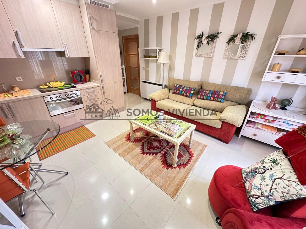 Living room of Apartment to rent in Ourense Capital   with Furnished