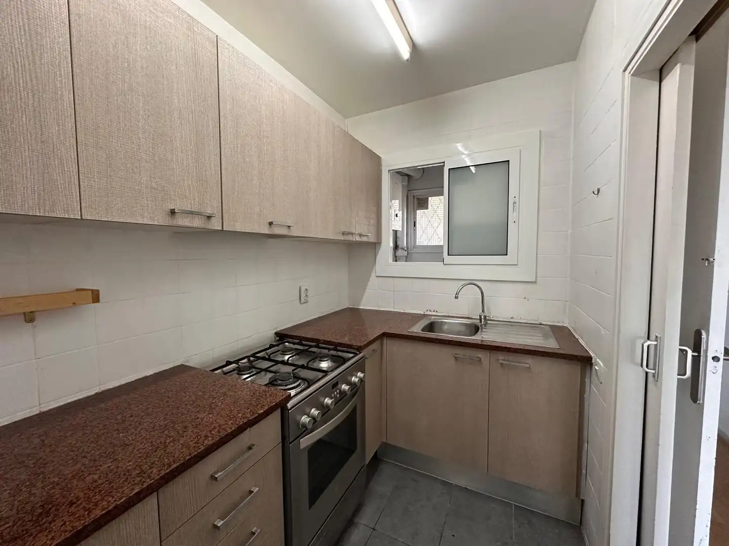 Cuina de Apartament en venda en Sitges amb Parquet, Terrassa i Balcó