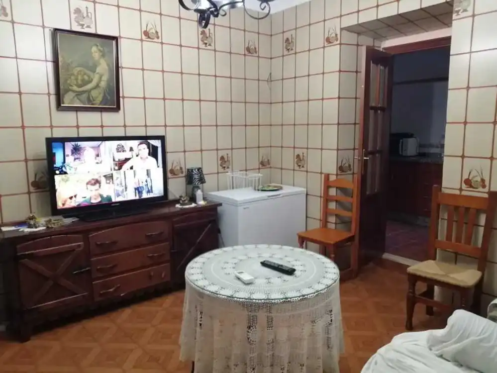 Sala de estar de Casa o chalet en venta en Lora del Río con Aire acondicionado, Calefacción y Terraza