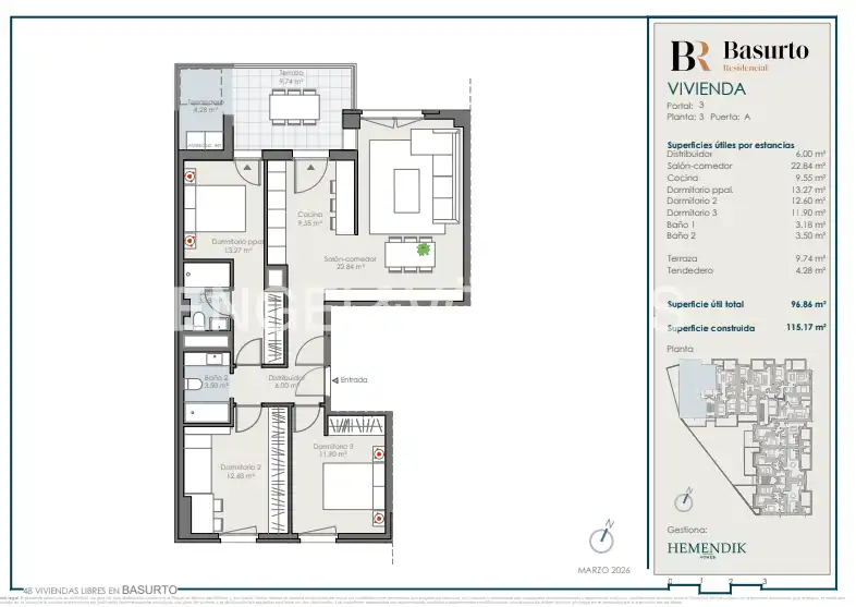 Flat for sale in Bilbao   with Heating, Terrace and Storage room