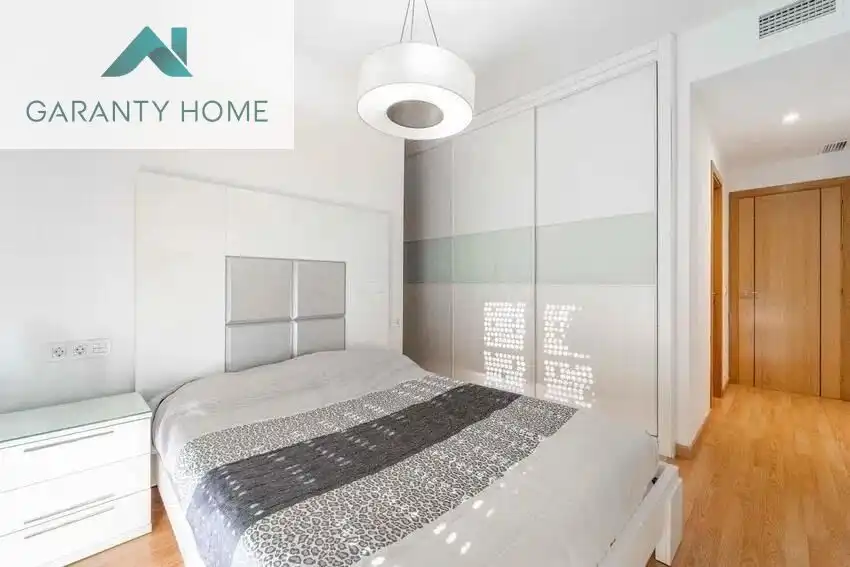 Bedroom of Flat for sale in Benalmádena  with Air Conditioner, Heating and Private garden