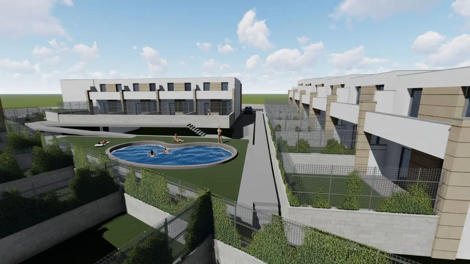 Piscina de Casa o chalet en venta en Ávila con Calefacción y Jardín privado