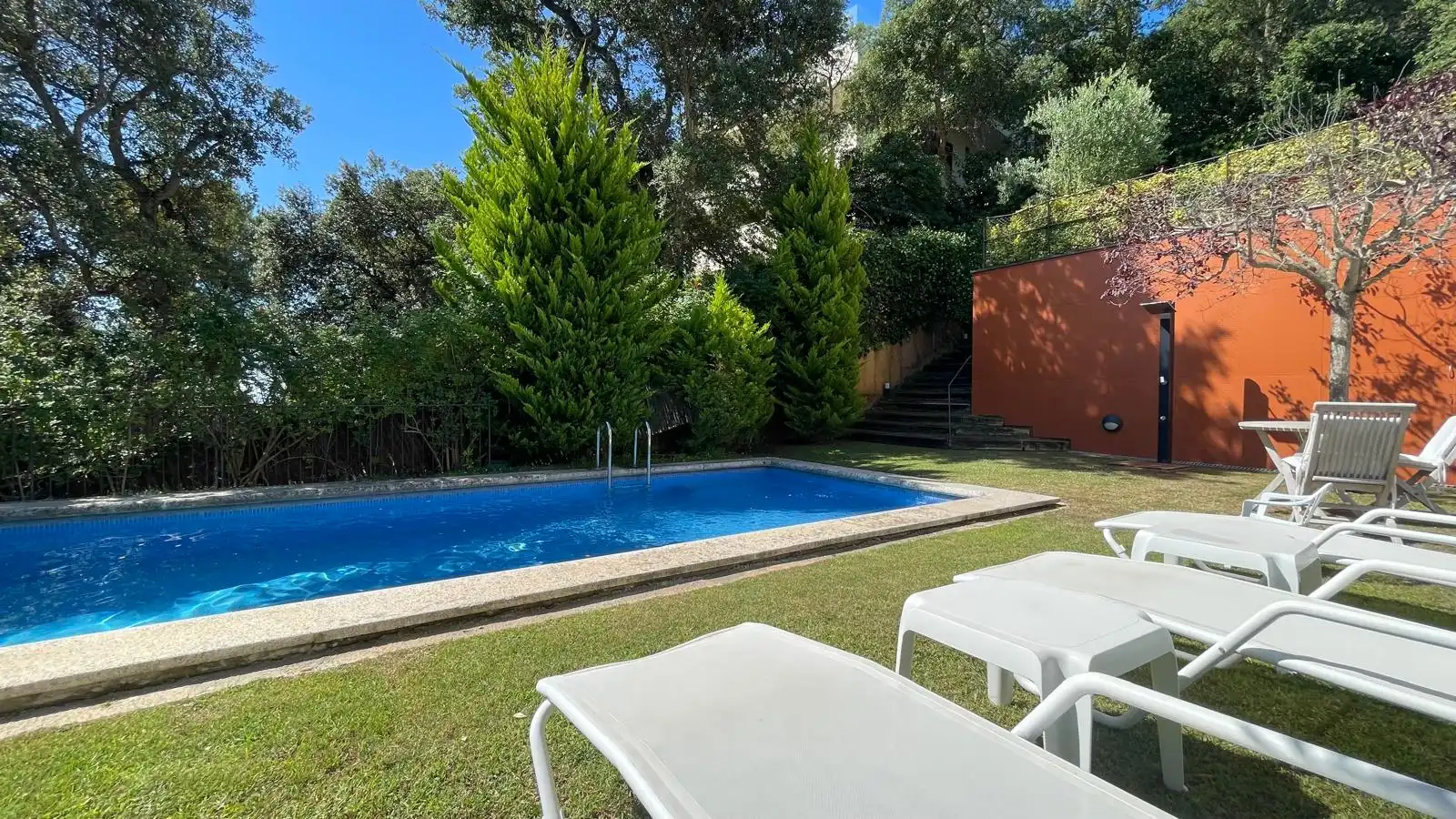 Piscina de Casa o xalet en venda en Palafrugell amb Jardí privat, Terrassa i Traster