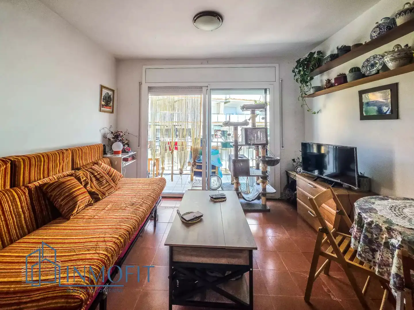 Sala d'estar de Pis en venda en Lloret de Mar amb Terrassa i Balcó