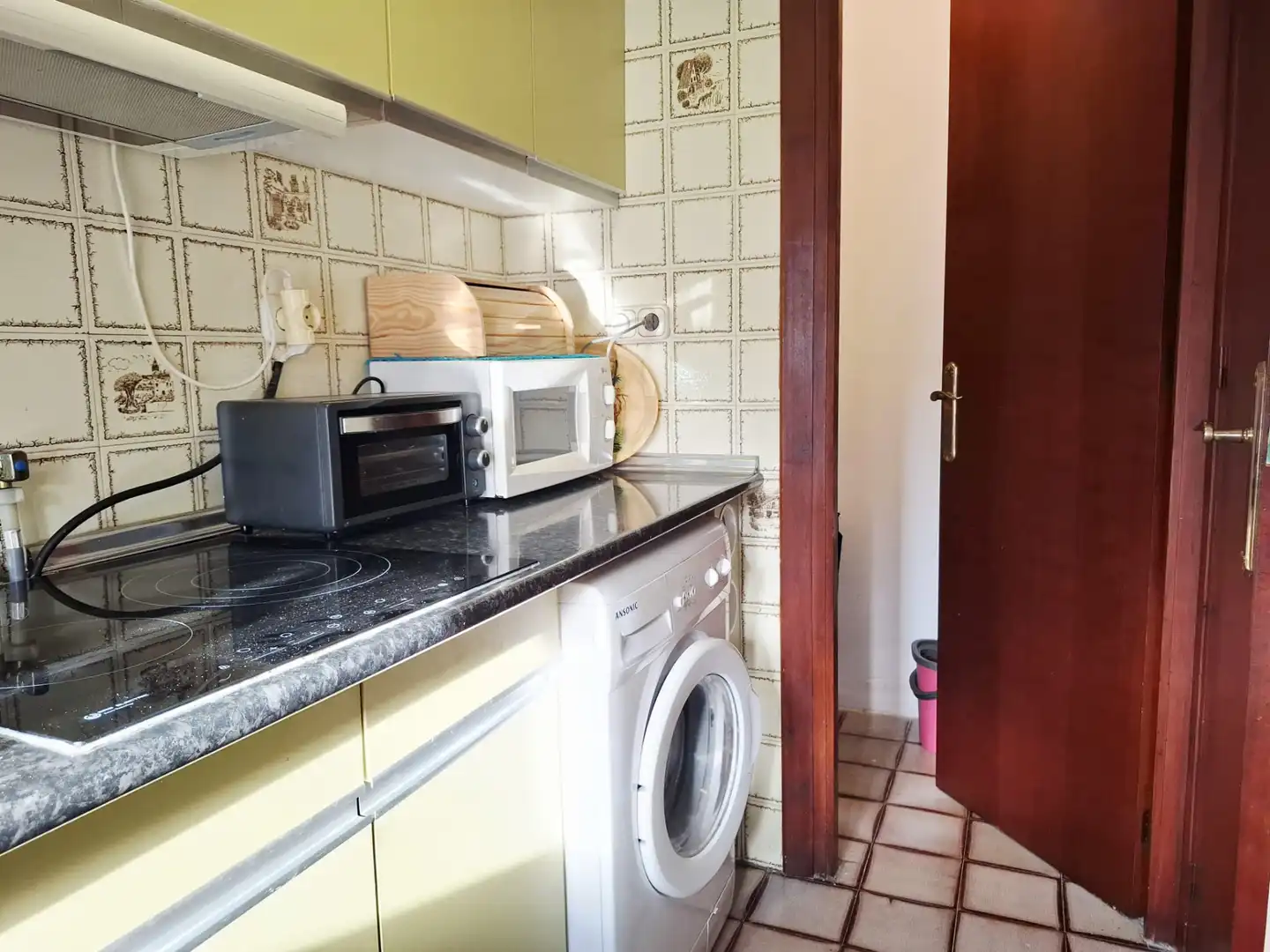 Kitchen of Flat for sale in Torrenueva Costa  with Terrace and Furnished