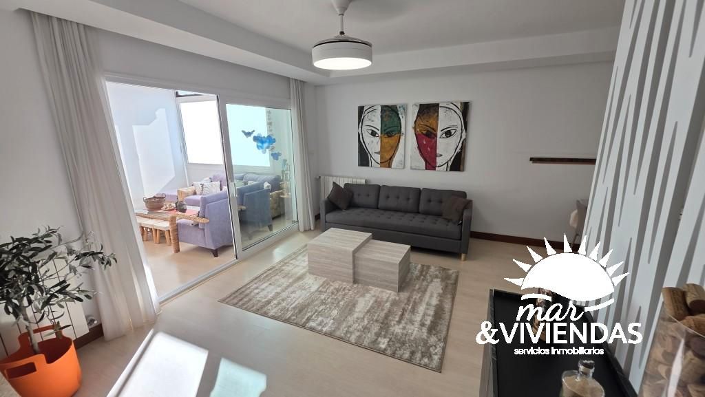 Sala d'estar de Casa o xalet en venda en Mojácar amb Aire condicionat, Calefacció i Jardí privat