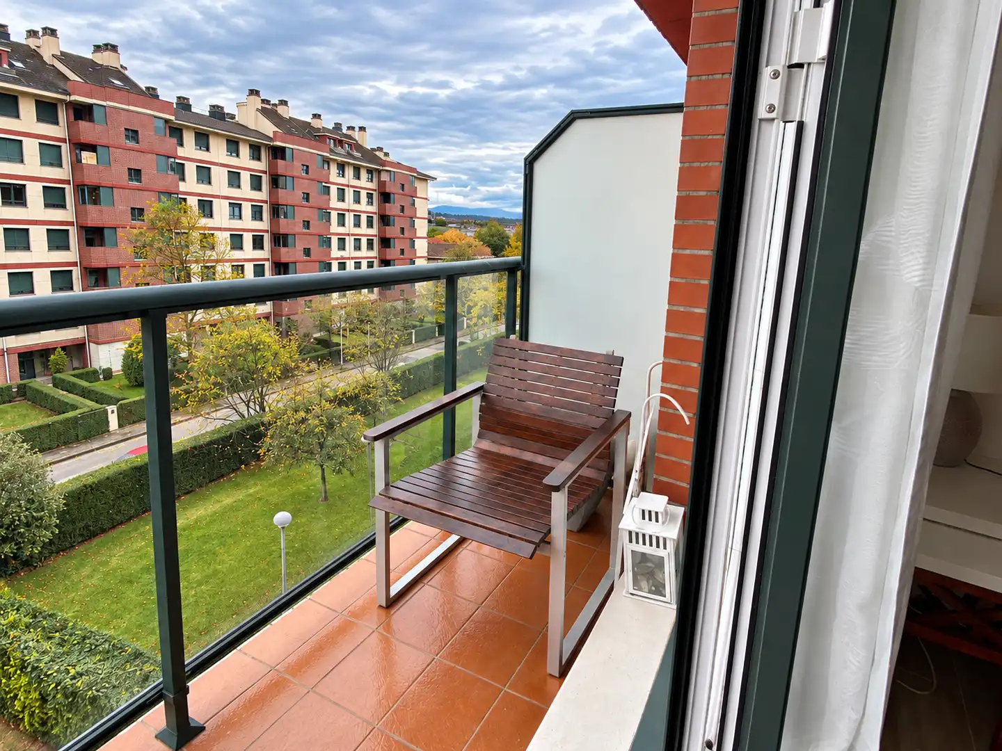 Balcony of Flat for rent in Santander  with Heating, Terrace and Swimming Pool