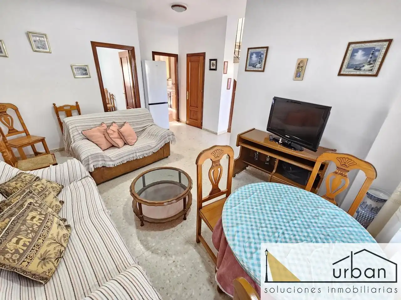 Sala d'estar de Casa o xalet en venda en Chipiona amb Terrassa