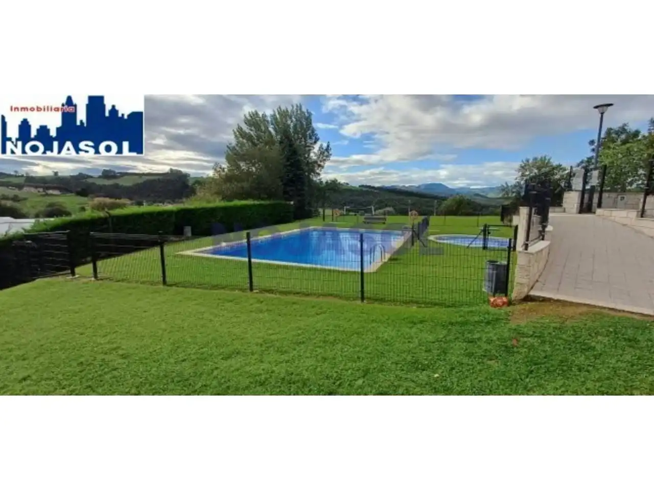 Swimming pool of Apartments for rent in Meruelo  with Heating, Parquet flooring and Terrace