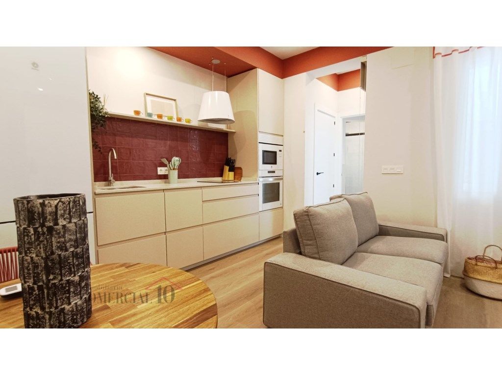 Kitchen of Apartment to rent in Badajoz Capital  with Air Conditioner, Terrace and Furnished