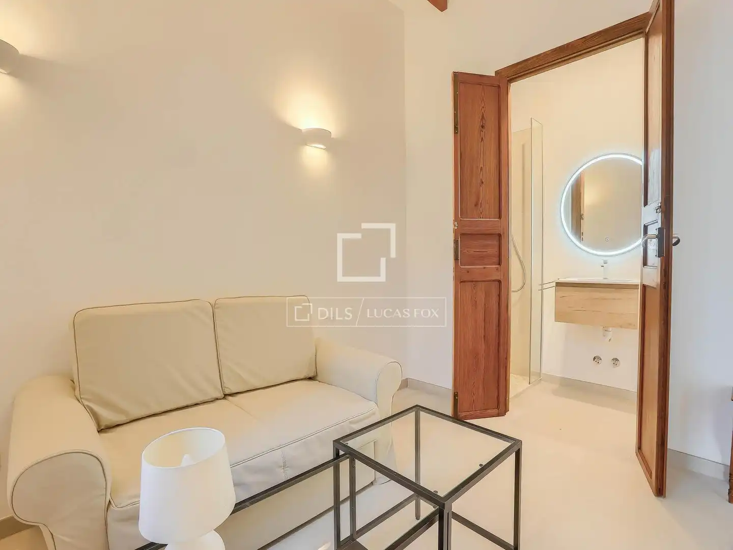 Living room of Houses for sale in Llubí  with Air Conditioner and Swimming Pool