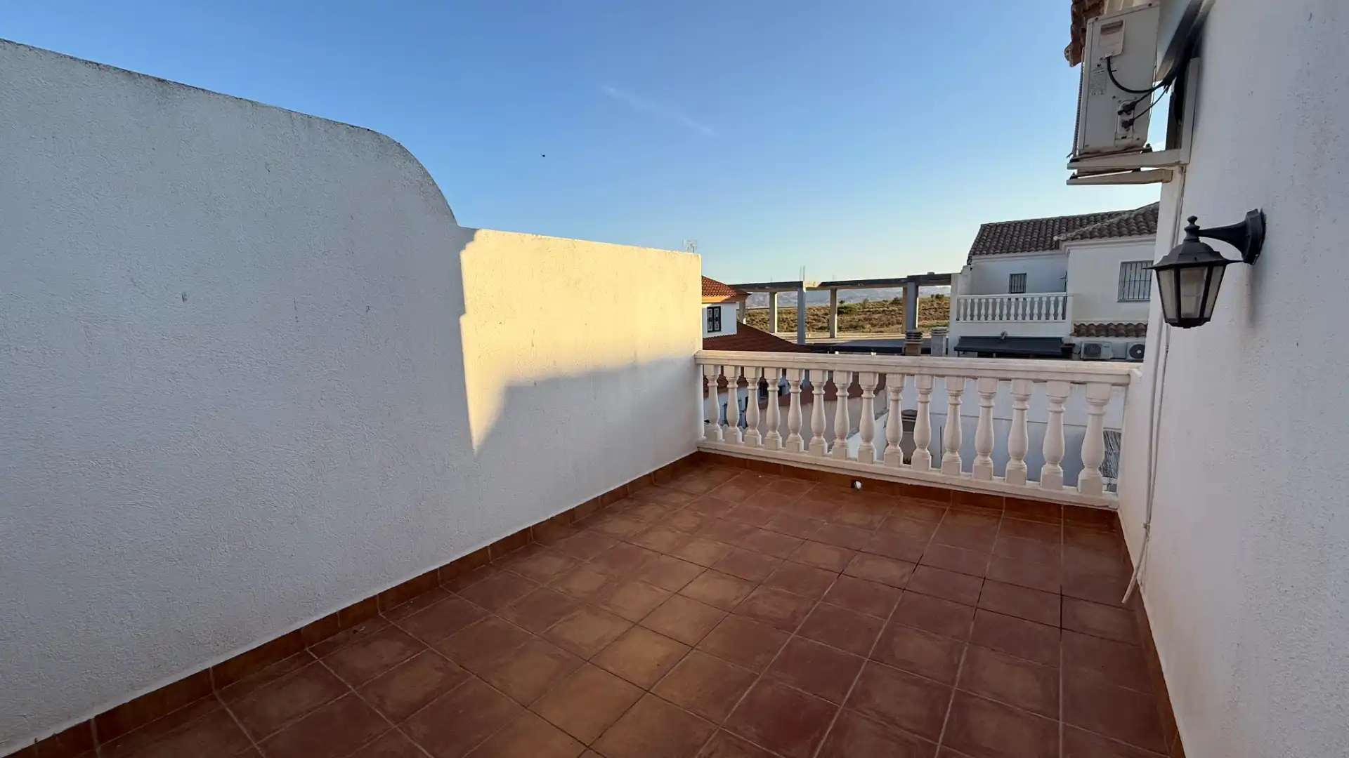 Terrassa de Casa adosada en venda en Lorca amb Aire condicionat, Calefacció i Jardí privat