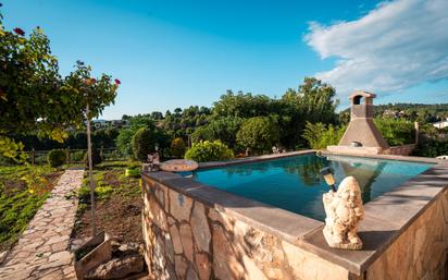 Jardí de Casa o xalet en venda en Navarcles amb Aire condicionat, Terrassa i Piscina