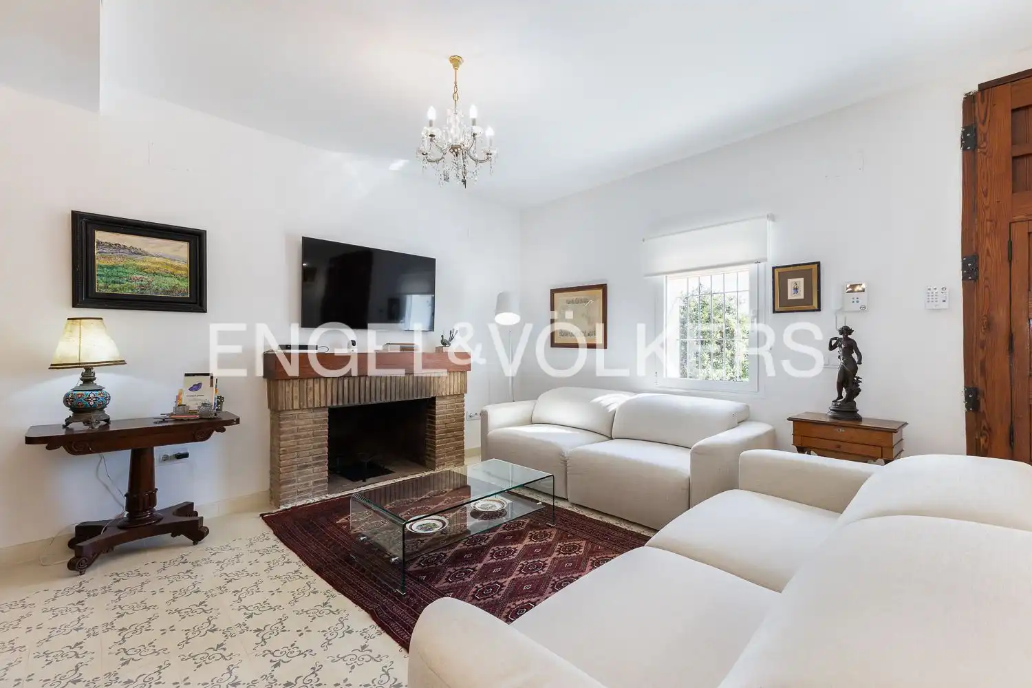 Sala de estar de Casa o chalet en venta en Carcaixent con Aire acondicionado, Calefacción y Jardín privado