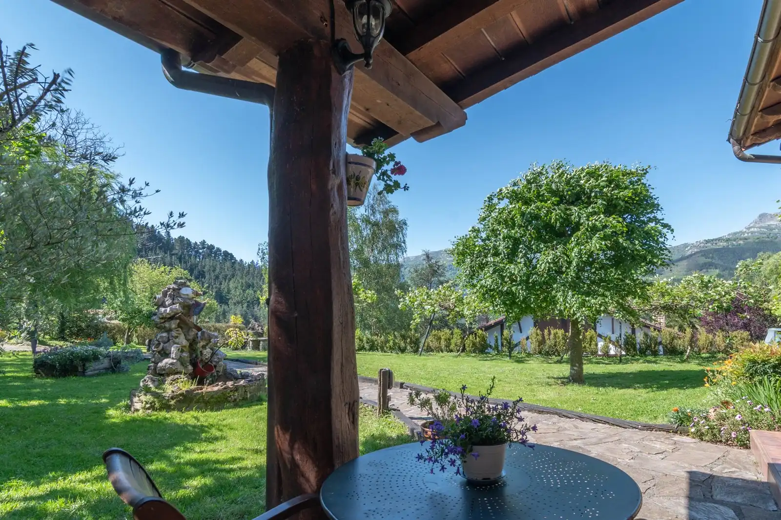 Jardí de Casa o xalet en venda en Zeanuri amb Calefacció, Jardí privat i Terrassa