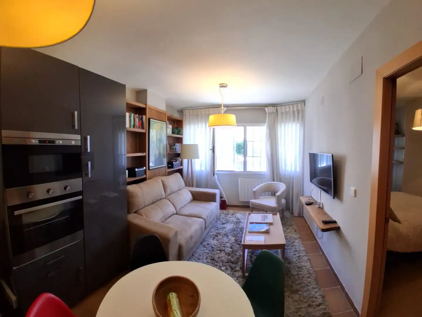Wohnzimmer von Wohnung zur Miete in Zona alta