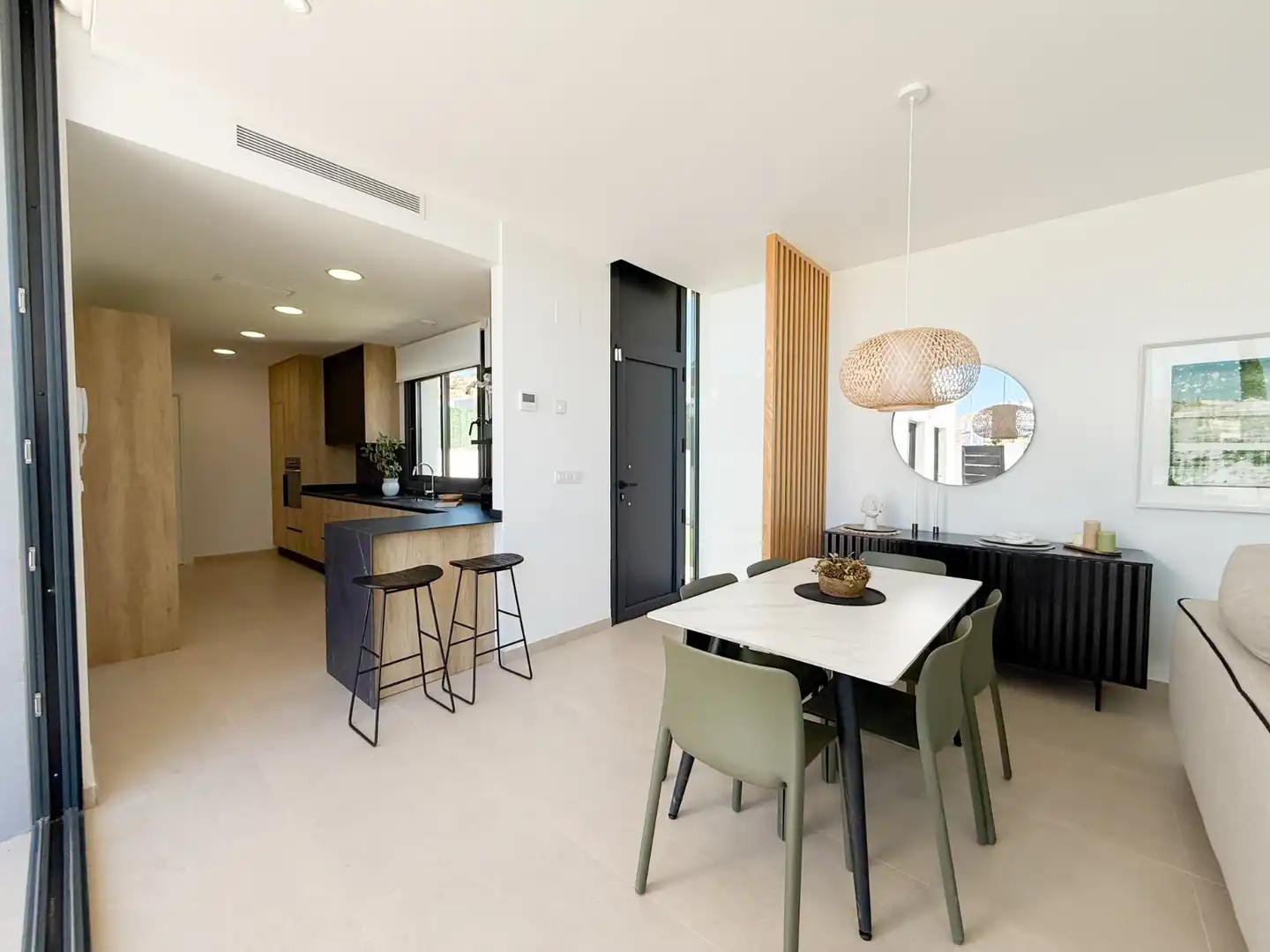 Dining room of Houses for sale in Pulpí  with Air Conditioner, Private garden and Terrace