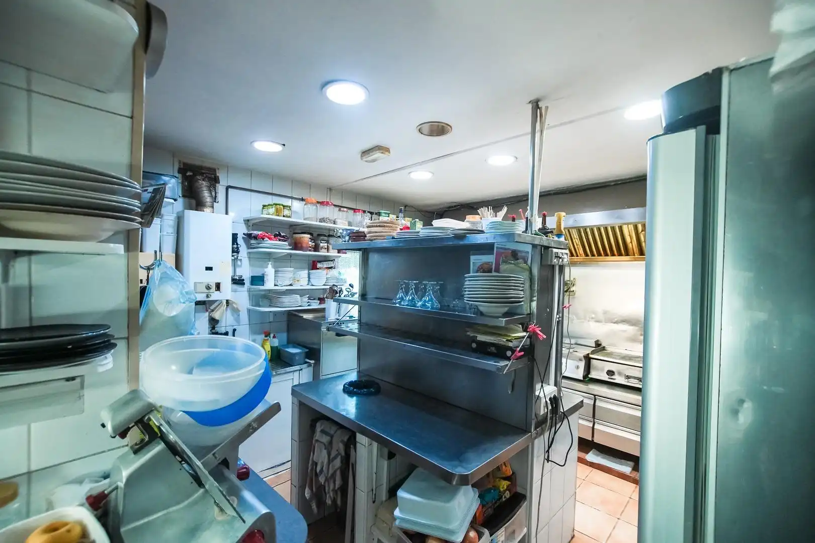 Cocina de Local en traspaso en Dénia con Aire acondicionado y Amueblado