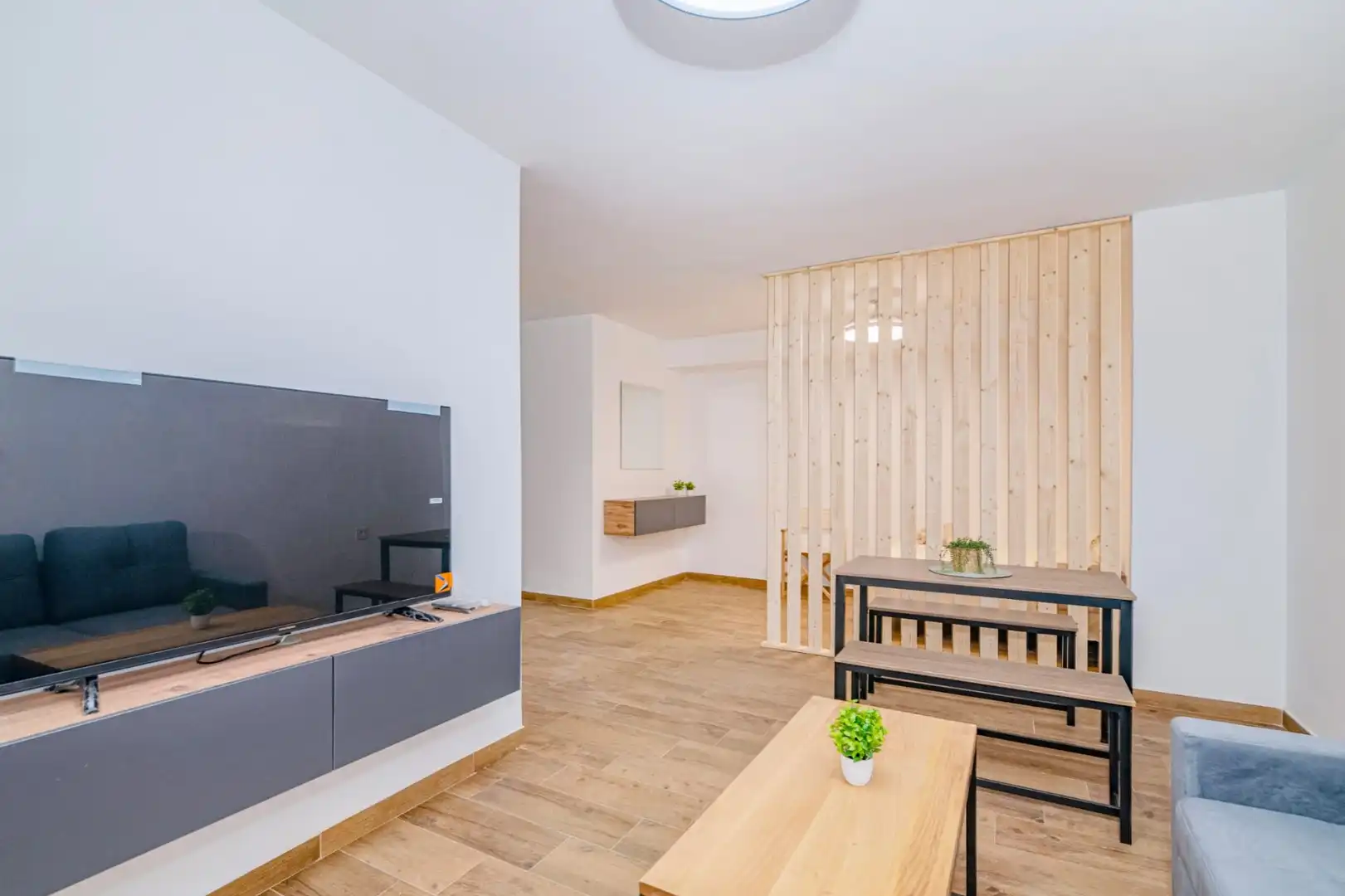 Sala de estar de Apartamento en venta en Granada con Calefacción y Parquet