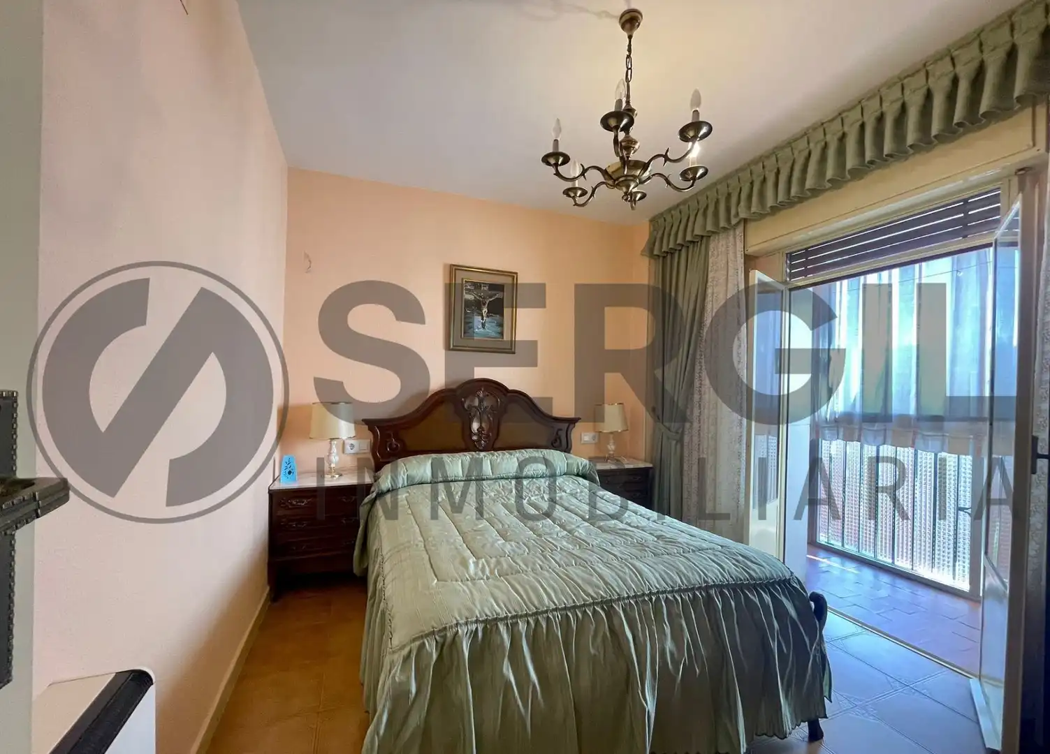 Bedroom of Flat for sale in Segovia  with Terrace and Storage room