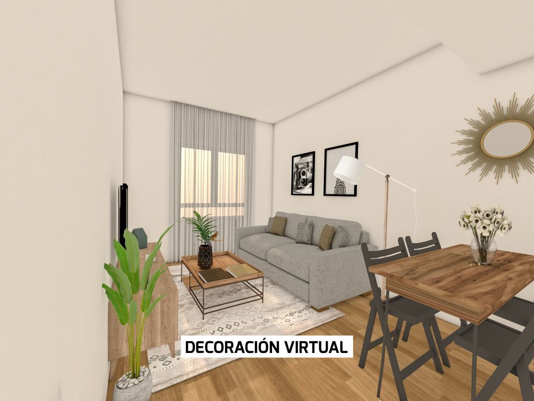 Living room of Flat for sale in Vitoria - Gasteiz  with Heating, Parquet flooring and Terrace
