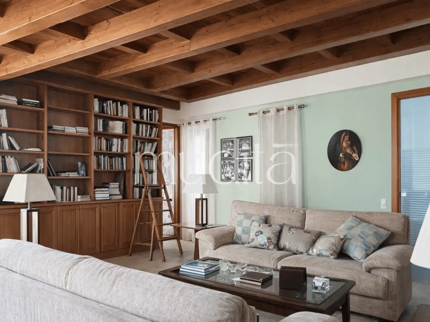 Sala de estar de Casa o chalet en venta en Seva con Calefacción, Jardín privado y Terraza