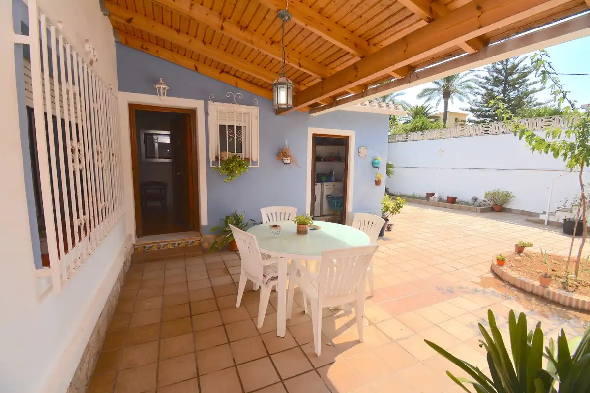 Terraza de Casa o chalet en venta en Dénia con Aire acondicionado, Calefacción y Jardín privado