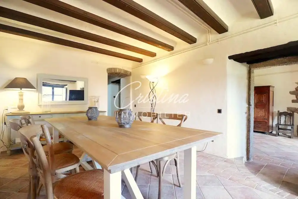 Esszimmer von Country house zum Verkauf in Santa Cristina d'Aro mit Heizung, Privatgarten und Schwimmbad